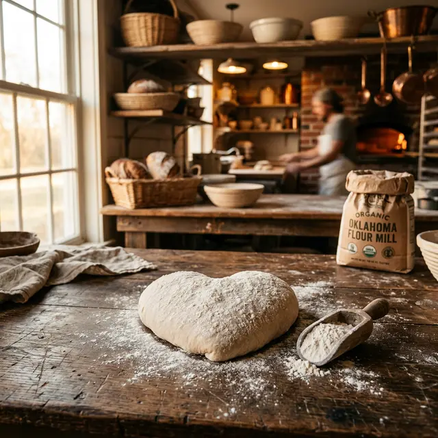 Hand-rolled pie dough